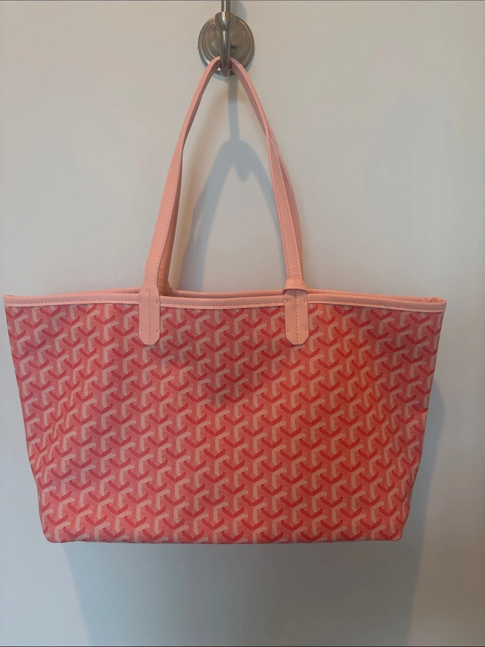 Pink Patterned Women's Tote